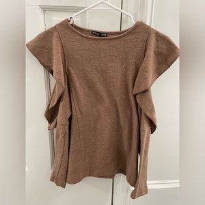 Zara Tan Sweater